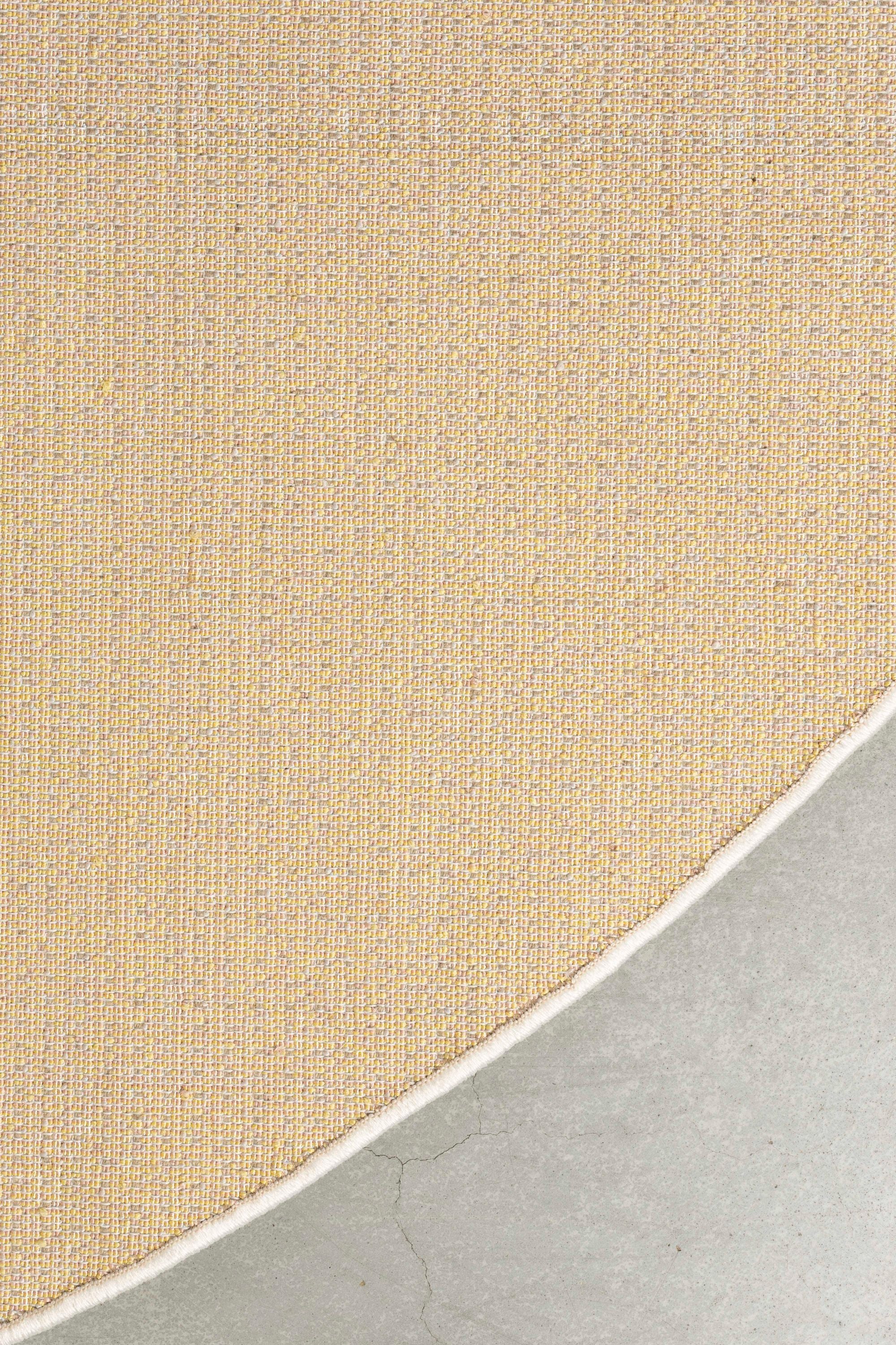 Zuiver Sunset Yellow Ombre Oval Rug 160x230